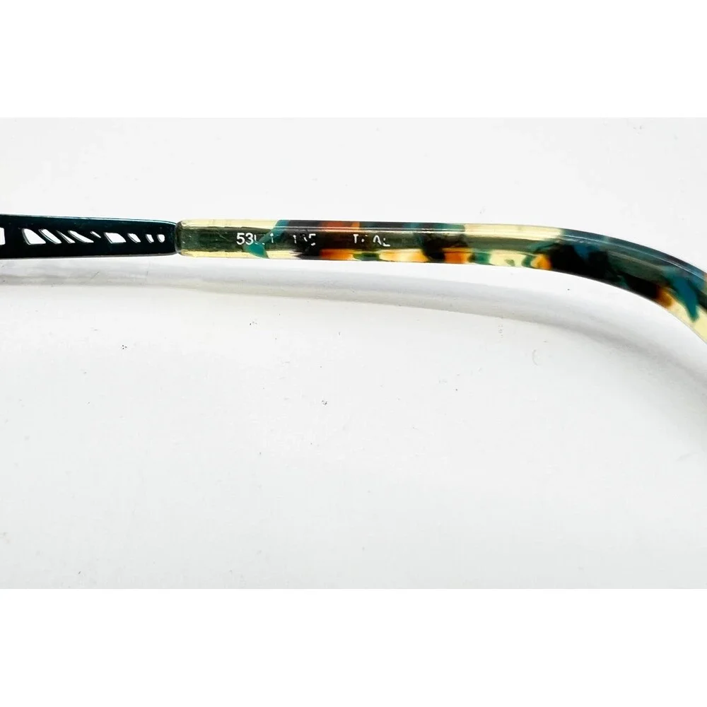Karen Kane Eyeglasses Womens Teal KOKIA Cutout Temple 53-17-135